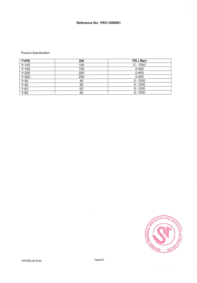 100mm Back Connection Bouden Tube Liquid Filled Pressure Gauge