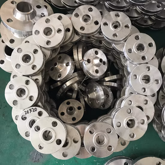 La Chine fabrique des brides en acier inoxydable à col soudé forgé/bride en acier au carbone