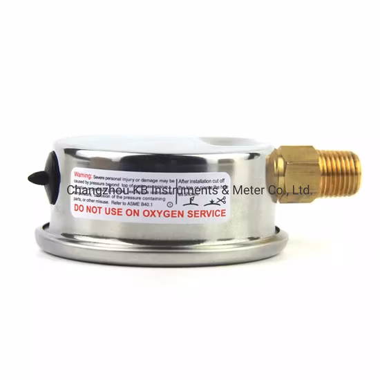 Instrument de jauge de pression d'huile automobile mâle 1/4 NPT, outil hydraulique à filetage Standard américain 0