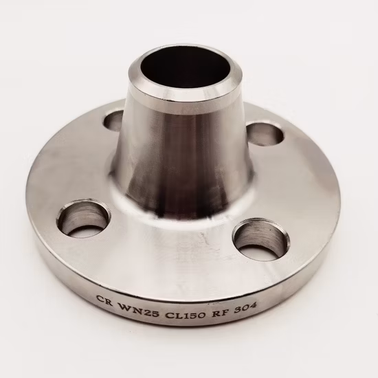 Bride à souder en acier inoxydable SS304 316L JIS ASME En1092 DIN GOST BS B16.5 ANSI Uni SABS